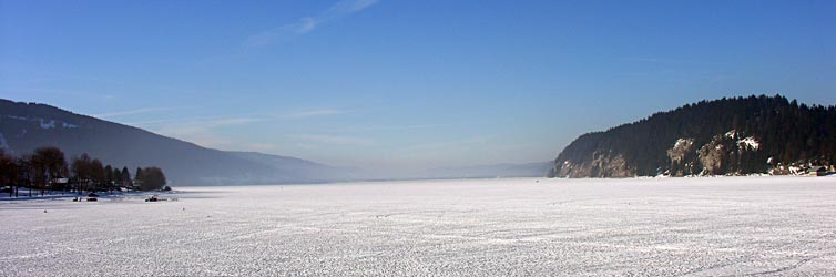 Gelé le Lac de Joux